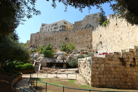 Jerusalem Israel 08 20 2023. The city of Jerusalem is the capital of the state of Israel. photo