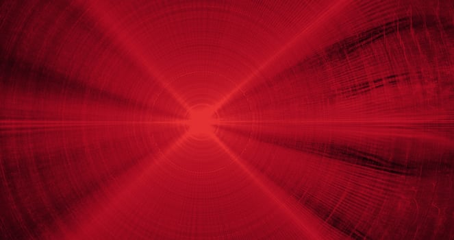 Red Abstract Lines Curves Particles Background photo