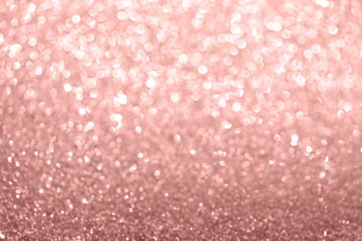 Rose Gold Pink Glitter, Festive Background for New Year Decor. photo