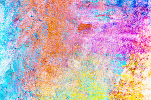 Abstract background with a textured surface for design made from putty and oil paint photo