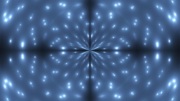 Abstract Flickering kaleida photo