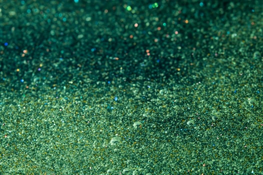 Aquamarine Dreams, Captivating Water Droplets in Blur. photo