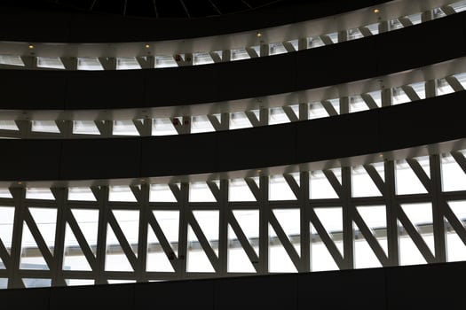 Modern architectural elegance avantgarde windowscape photo