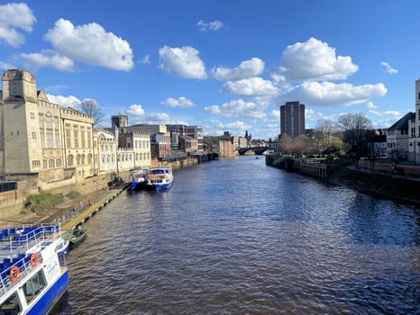 A view of the River Ouse at York photo