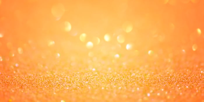 Banner background size. Defocus lights are yellow and orange. Glitter defocus. photo