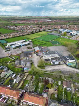 Central Aylesbury Town of England United Kingdom. April 1st, 2024 photo