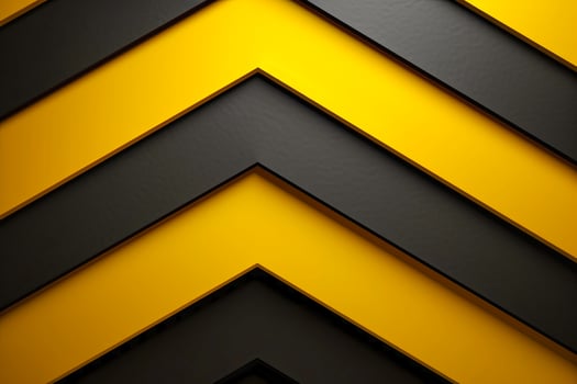 Close Up of a Yellow and Black Wall photo