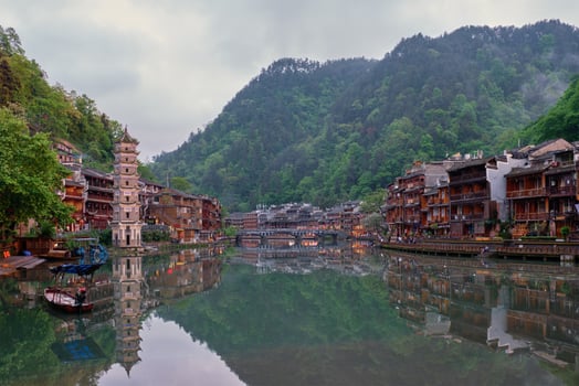 Feng Huang Ancient Town Phoenix Ancient Town , China photo