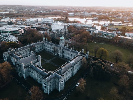James Mitchell Geology Museum in Galway, Ireland by Drone photo