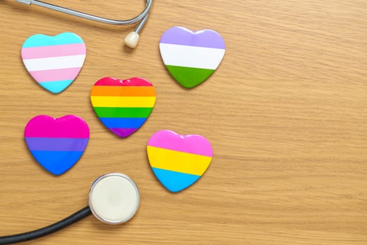 LGBT pride month concept photo