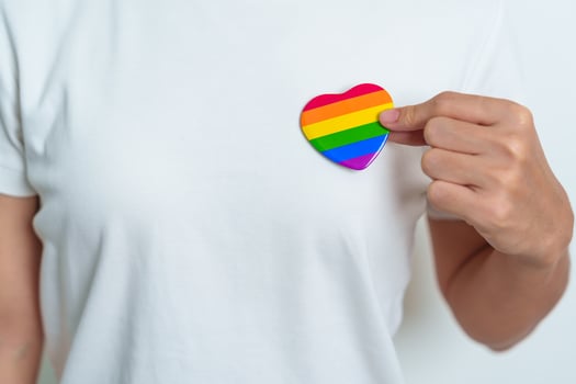 LGBT pride month concept photo