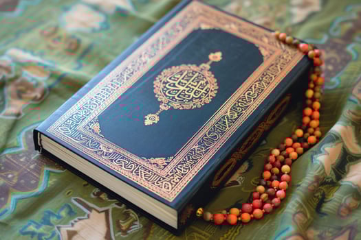 photo islamic new year quran book with dates