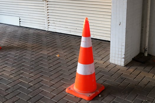 Road signs and directional signs on roads in Israel. photo