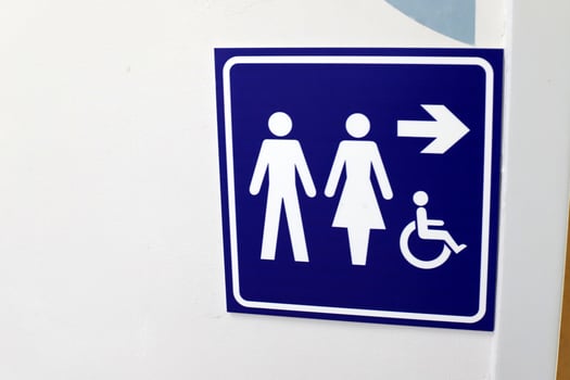 Road signs and directional signs on roads in Israel. photo