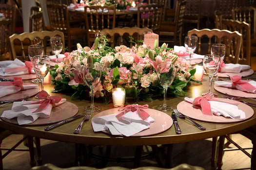 pink 15th birthday party for sophisticated girls photo
