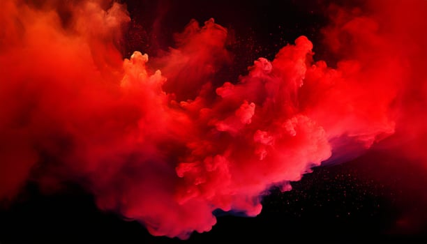 Colourful smoke background, art, magic explosion photo