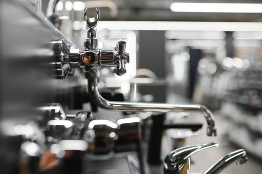 inside interior in shop showroom of elite plumbing photo