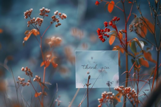inscription thank you photo