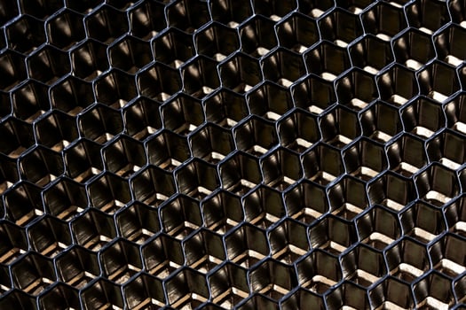 Close-up of metal cell background photo