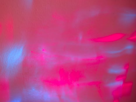 Reflected light, pastel pink and blue tones for a minimalist background. photo