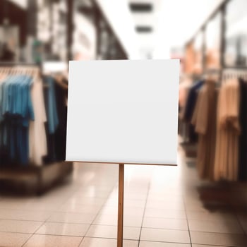 clothing store sign photo