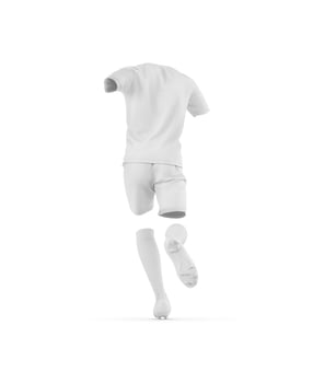 Uniform Soccer - Back View photo
