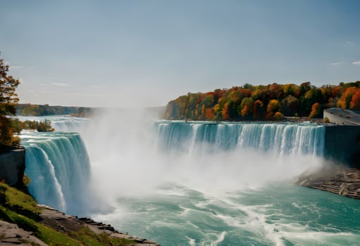 A view of a Waterfall photo