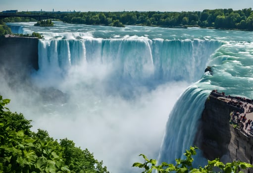 A view of a Waterfall photo