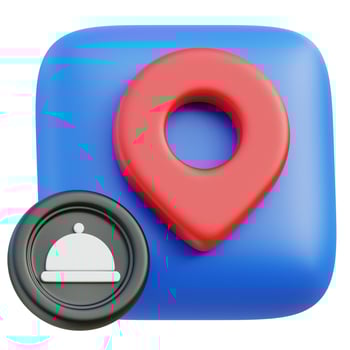 Location map pin GPS 3d illustration photo