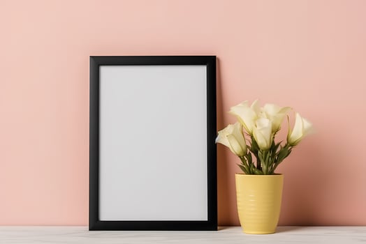Signle Frame Realistic Wall Photo Frame