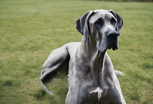 A view of a Great Dane photo