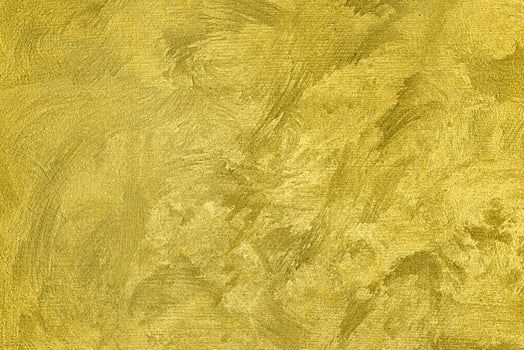 Texture of golden decorative plaster or concrete. Abstract gold grunge background. photo
