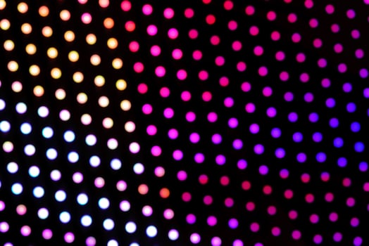 Abstract blurred circle lights panel background. Holiday decorations. photo