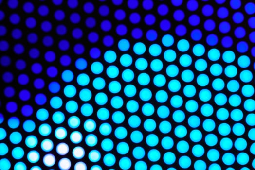 Abstract blurred circle lights panel background. Holiday decorations. photo