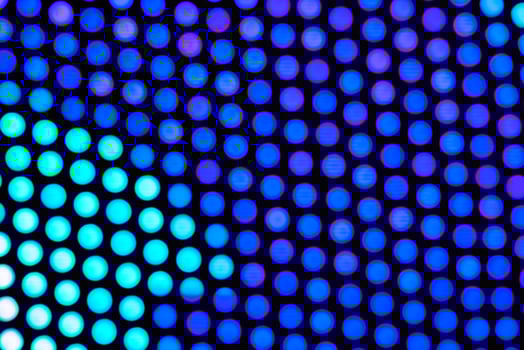 Abstract blurred circle lights panel background. Holiday decorations. photo