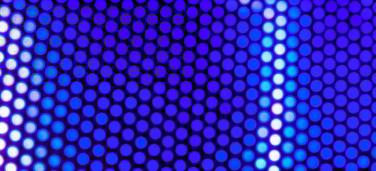 Abstract blurred circle lights panel background. Holiday decorations. photo