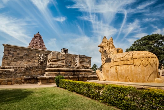 Gangai Konda Cholapuram Temple. Tamil Nadu, India photo