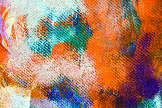 Colorful abstract oil painting art background. Texture of canvas and oil. photo
