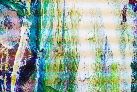 Colorful abstract oil painting art background. Texture of canvas and oil. photo