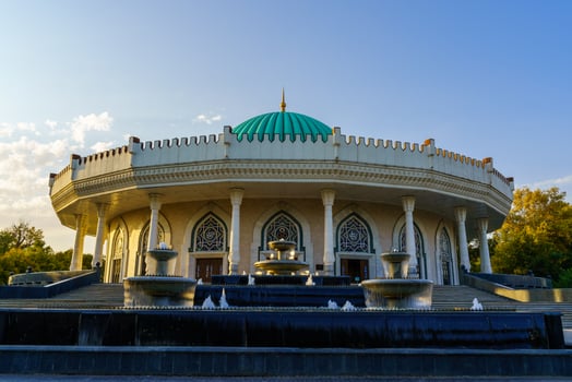 Timurid History Museum in Tashkent, capital of Uzbekistan. photo