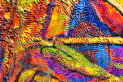 Colorful abstract oil painting art background. Texture of canvas and oil. photo