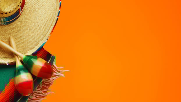Cinco-de-mayo celebration concept. background design for any design. photo