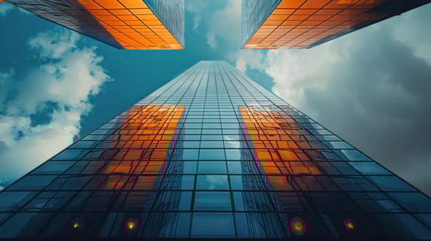 Towering Skyscraper With Abundance of Windows photo