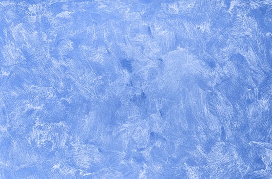 Texture of blue decorative plaster or concrete. photo