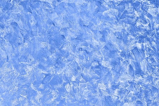 Texture of blue decorative plaster or concrete. photo