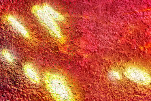 Colorful graffiti painted on a wall. Abstract urban background. Spray painting art. photo