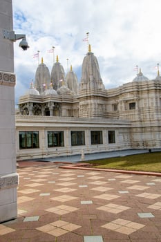 The BAPS Shri Swaminarayan Mandir in Etobicoke, Toronto, Ontario, Canada photo