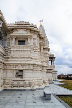 The BAPS Shri Swaminarayan Mandir in Etobicoke, Toronto, Ontario, Canada photo