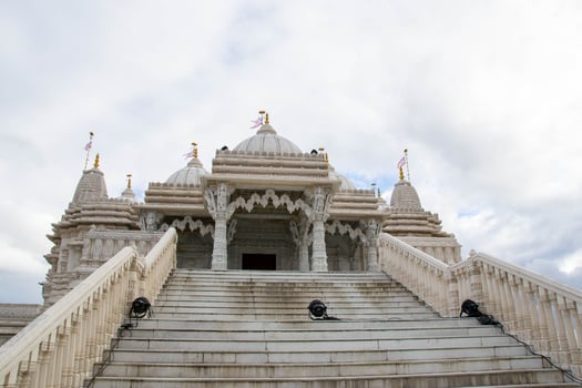 The BAPS Shri Swaminarayan Mandir in Etobicoke, Toronto, Ontario, Canada photo