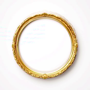 Realistic blank Photo frame for mockup